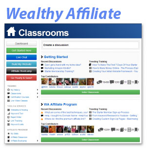 Wealthy Affiliate Classroom